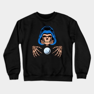 magic month skull grim reaper Crewneck Sweatshirt